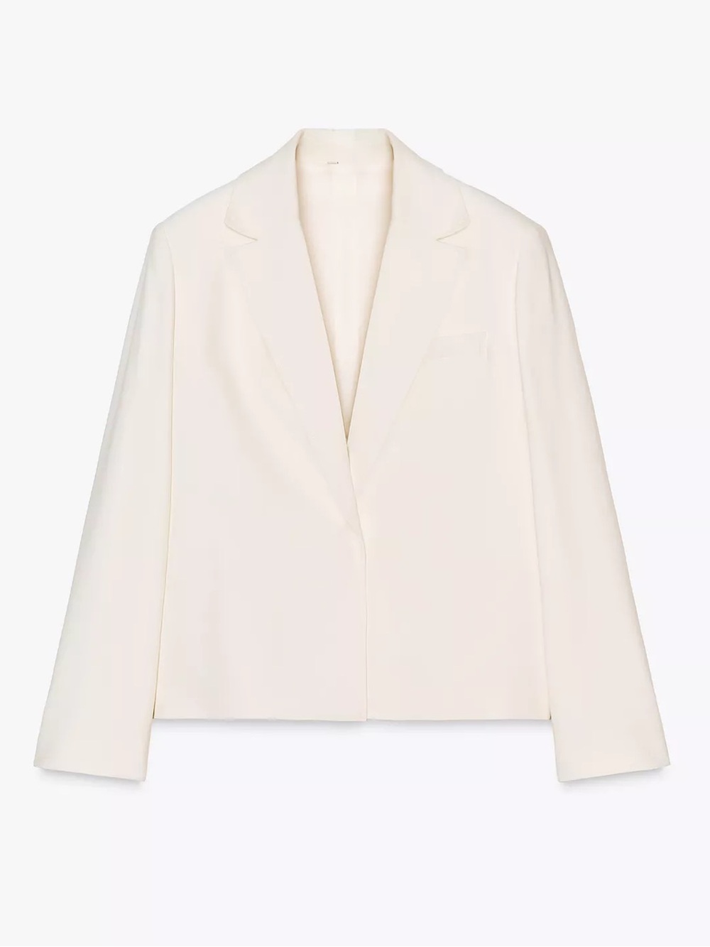 Zara ZW COLLECTION TOPSTITCHED BLAZER